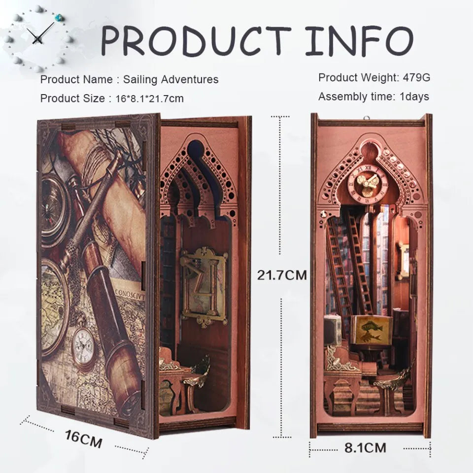 Sailing Adventure Book Nook