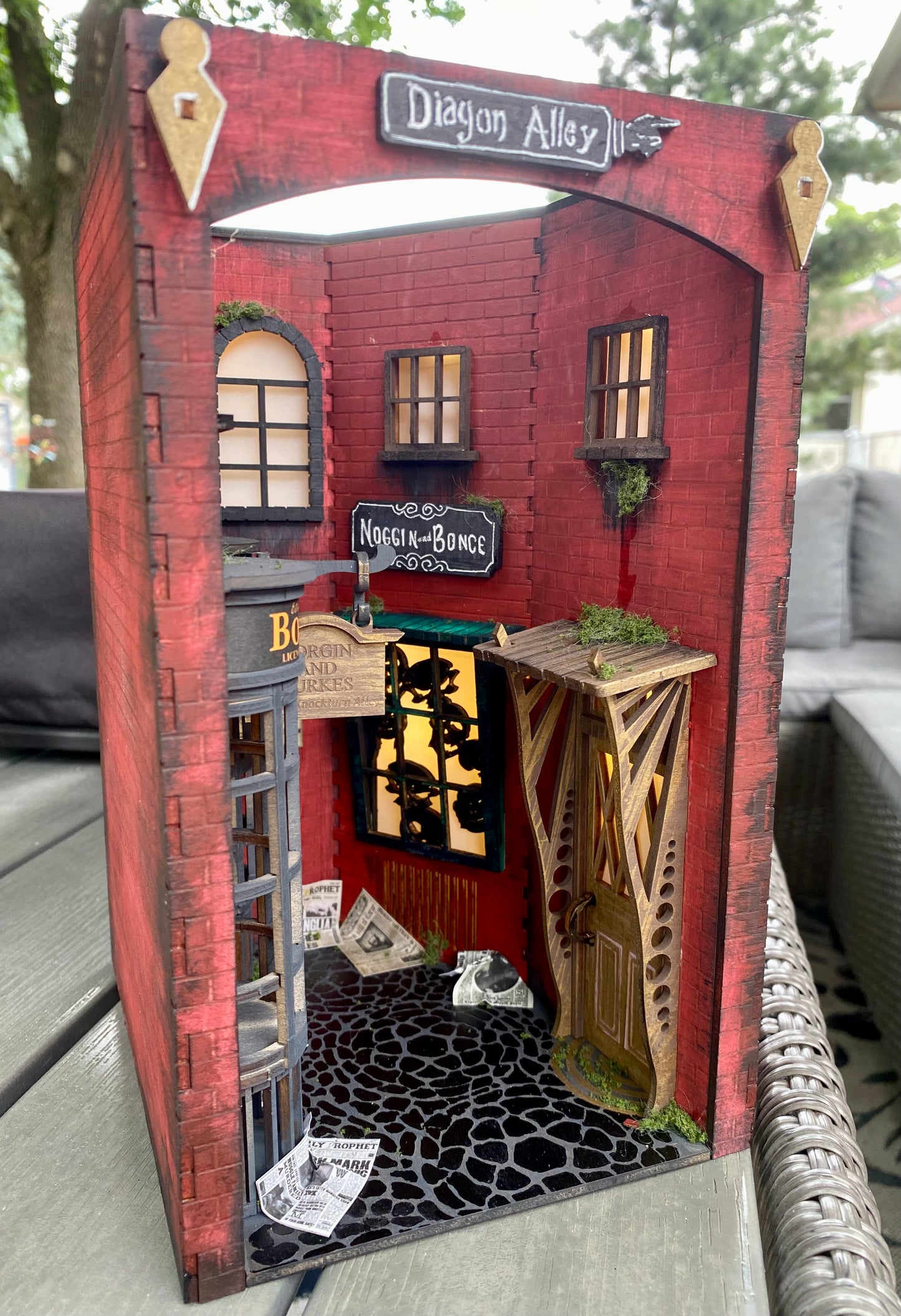 ON SALE! Diagon Alley | Harry Potter Book Nook