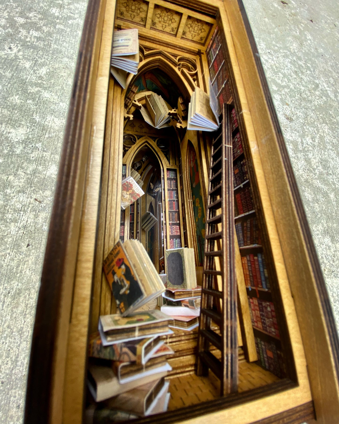Elves Library Book Nook