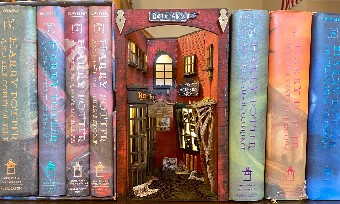 ON SALE! Diagon Alley | Harry Potter Book Nook