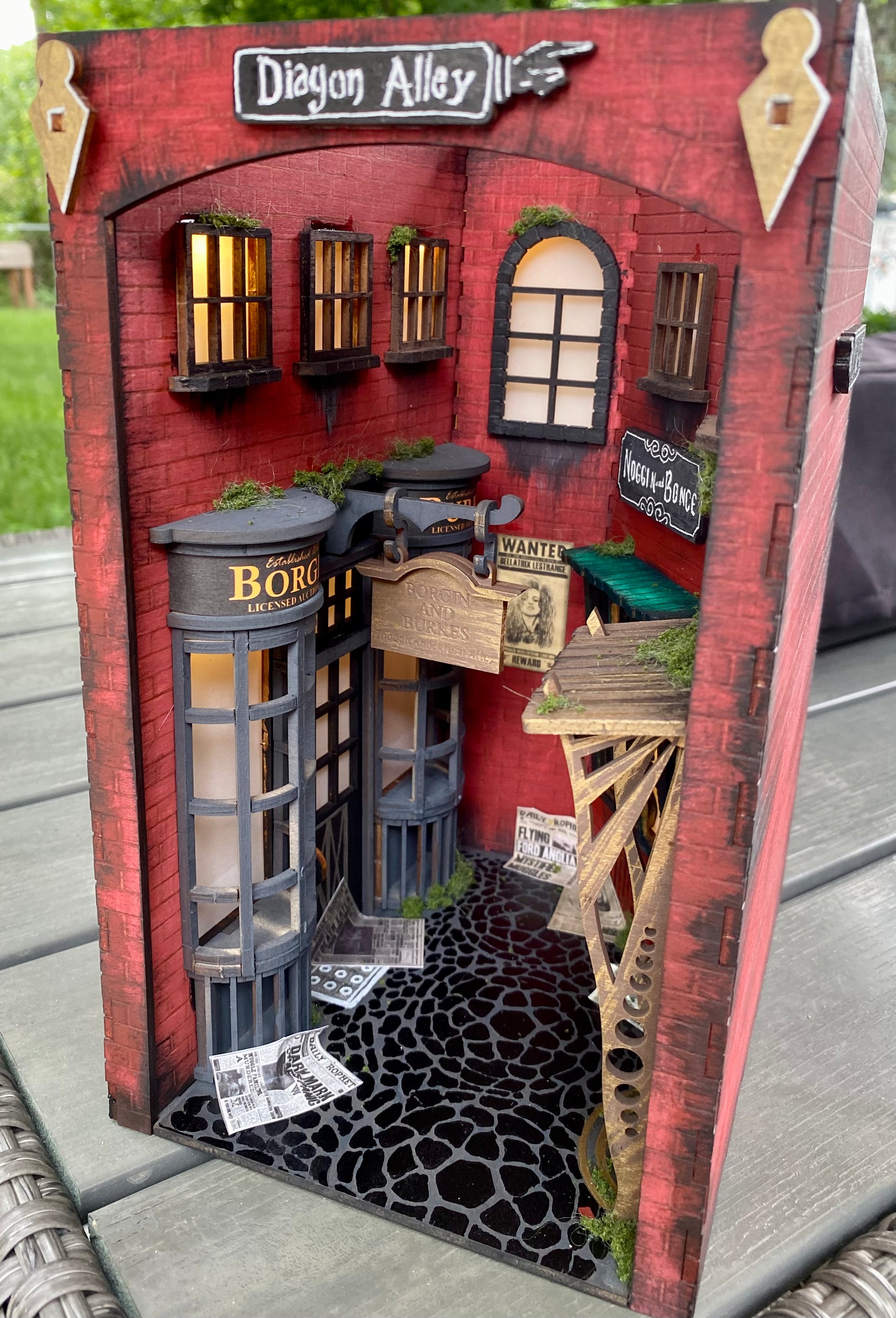 Wizarding World Of Harry Potter Diagon Alley Book Nook